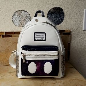 NWT Loungefly Mickey Mouse Main Attraction Space Mtn. Backpack